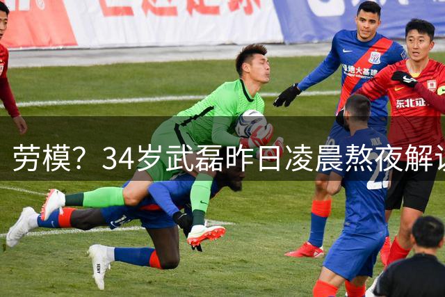 劳模？34岁武磊昨日凌晨熬夜解说世界杯决赛，今晚替补并罚中点球
